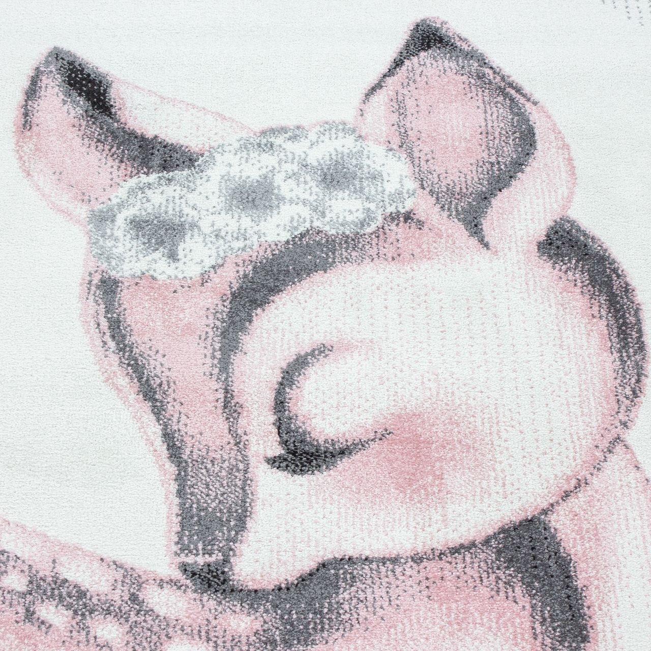 Ayyildiz Teppich, BAMBI 0850, PINK, 80 x 150 cm