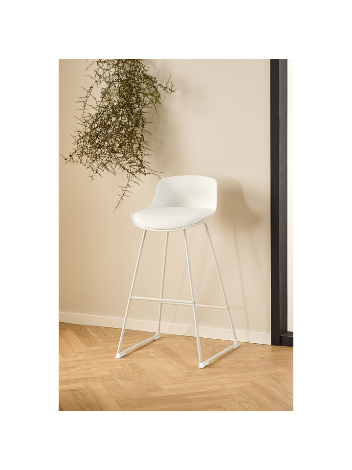 ebuy24 Barhocker Tina Weiß 2er Set günstig kaufen onesize
