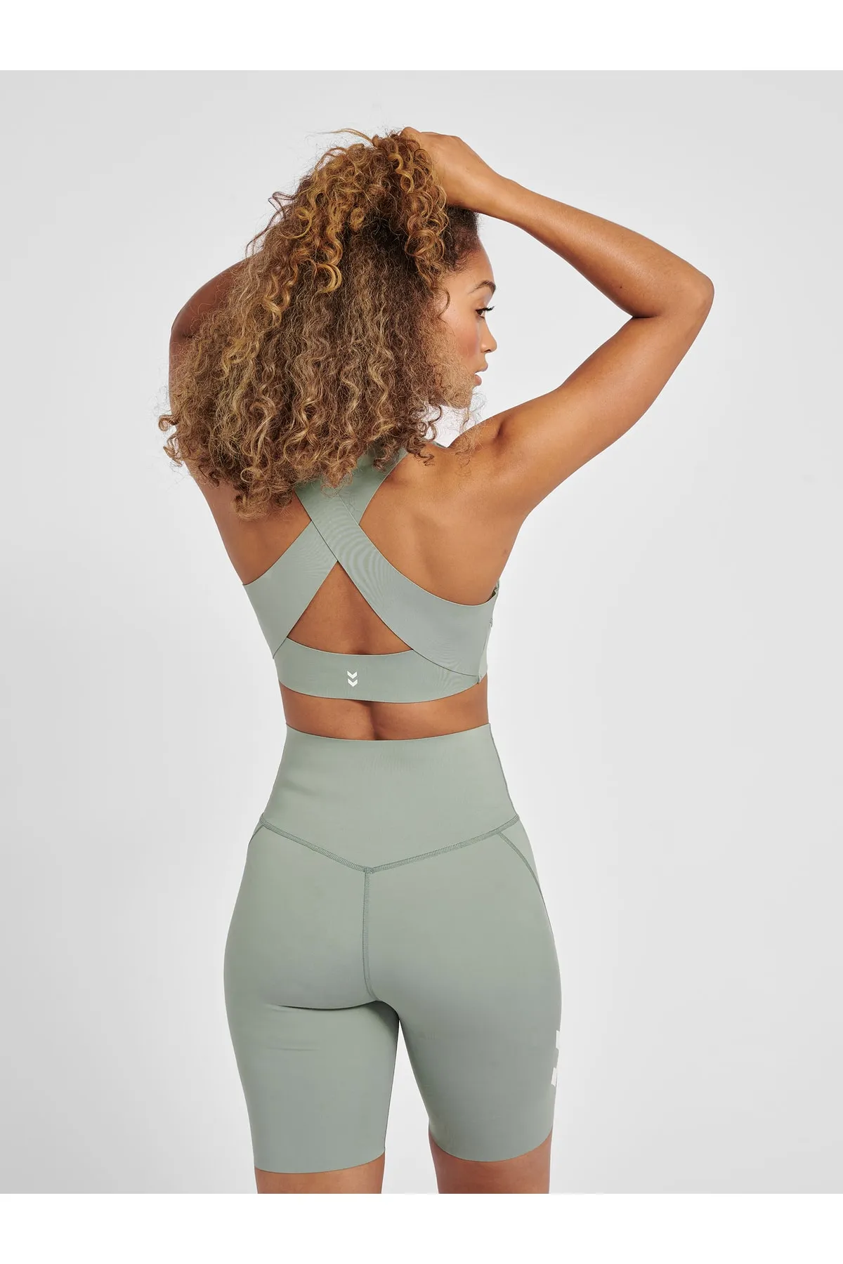 hummel  Sport-BH - Grün - Lizenzartikel