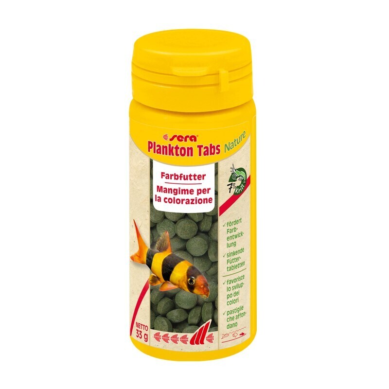 Sera Hauptfutter Sera Plankton Tabs Nature