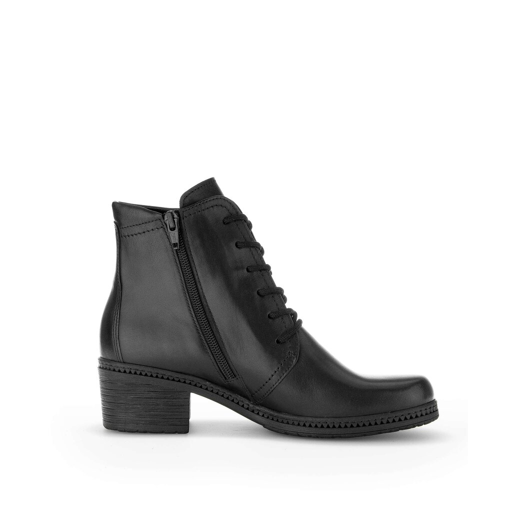 Gabor fashion Schnürstiefelette schwarz