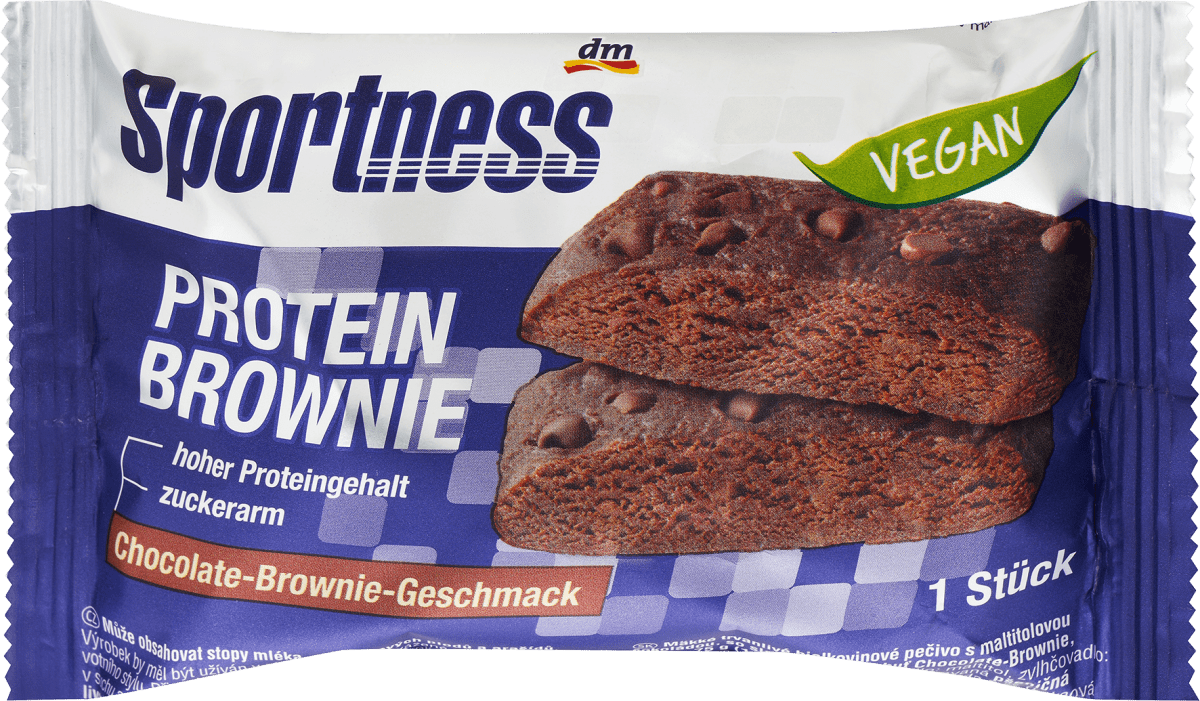 Protein Brownie, Chocolate Brownie Geschmack, vegan, 75 g