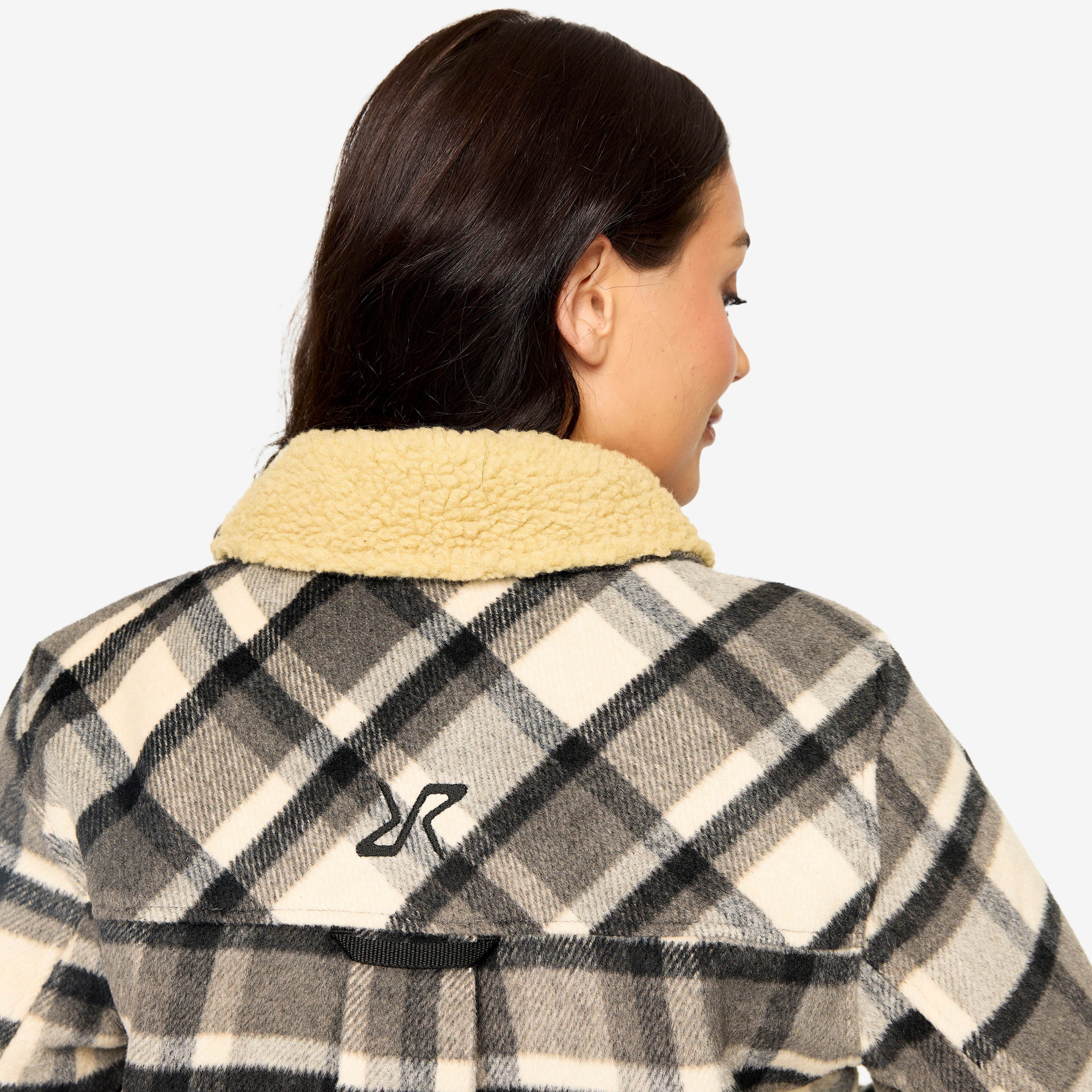 Lumber Jacket Femme Tofu/Anthracite