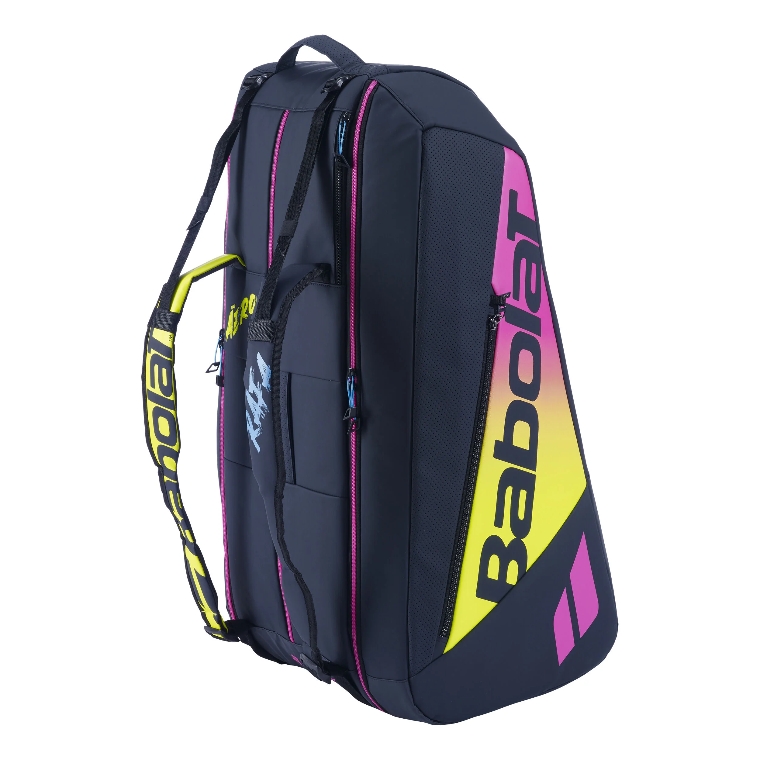 Rafael Nadal Pure Aero RH12 Schlägertasche - Schwarz, Orange