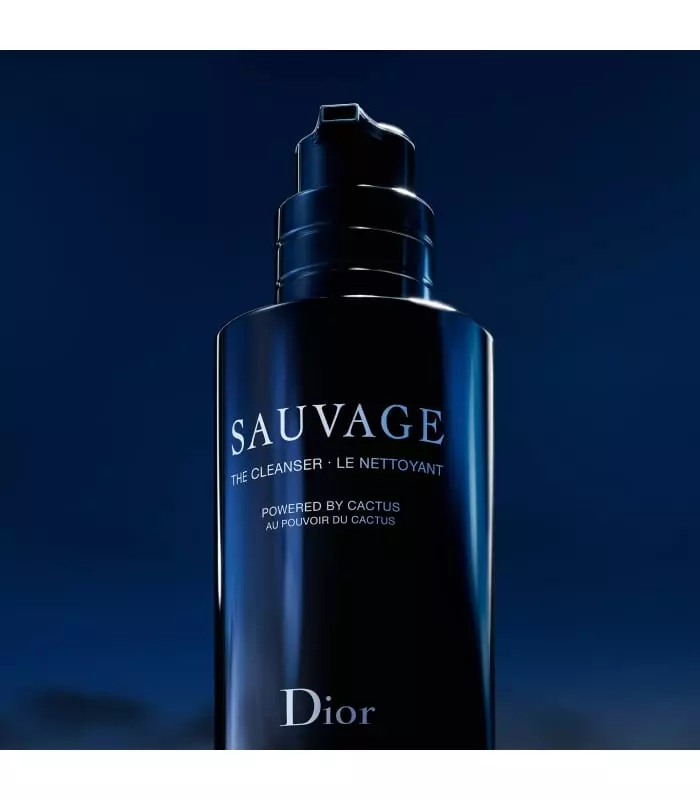 SAUVAGE Le Nettoyant - Nettoyant visage - charbon noir et cactus