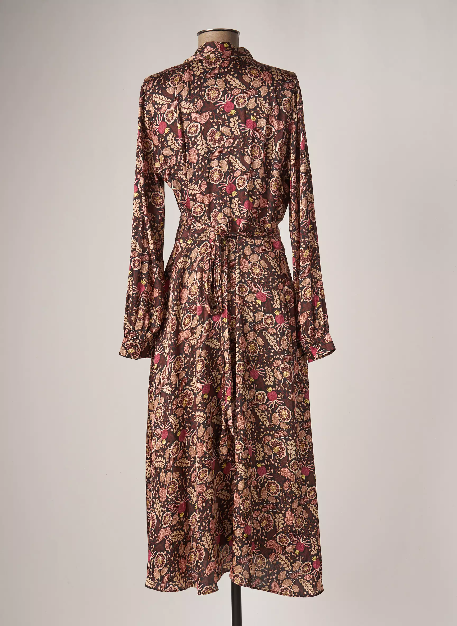 Maison Scotch Robes Longues Femme couleur marron