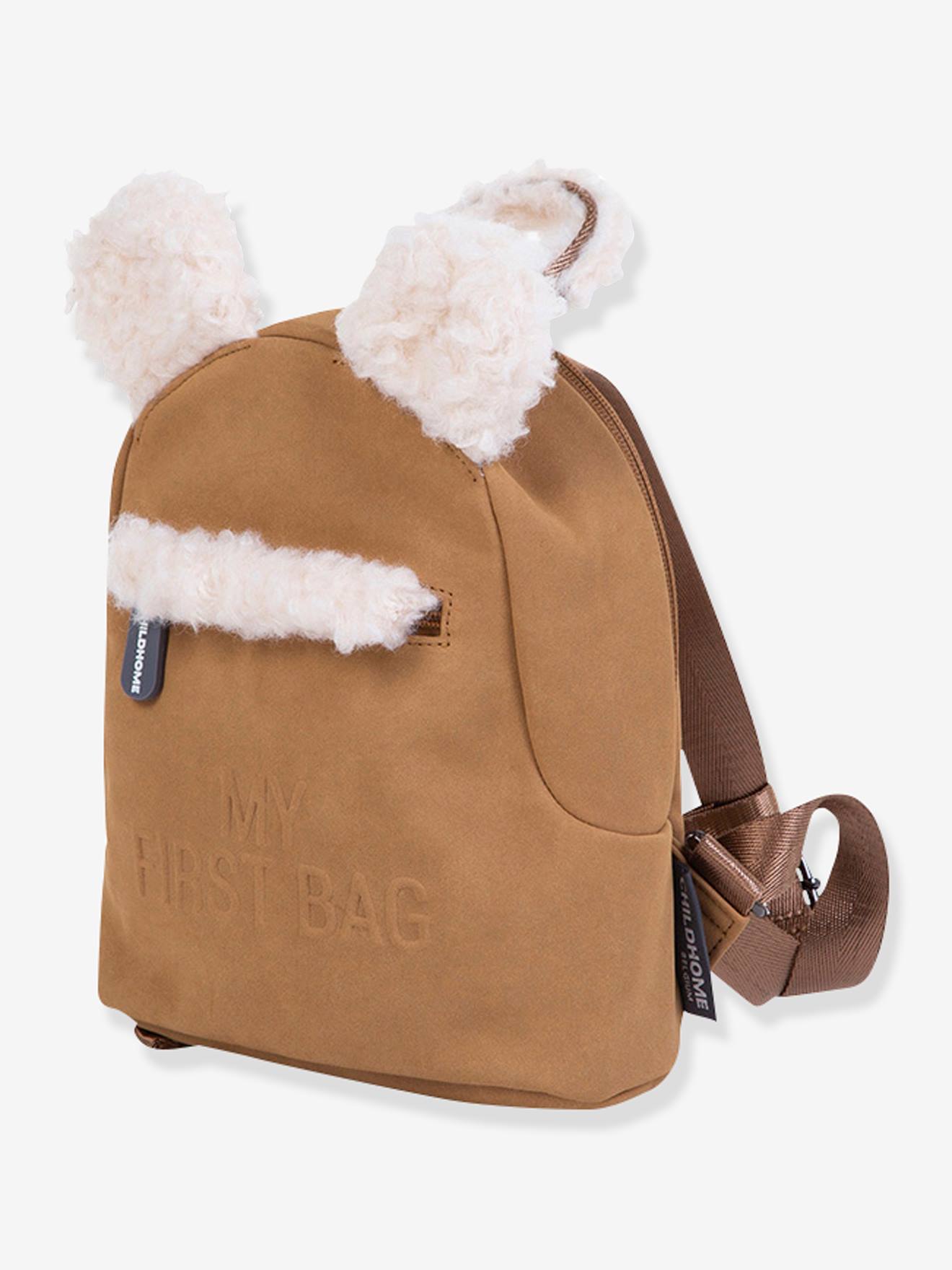 Sac à dos CHILDHOME My First Bag marron suède