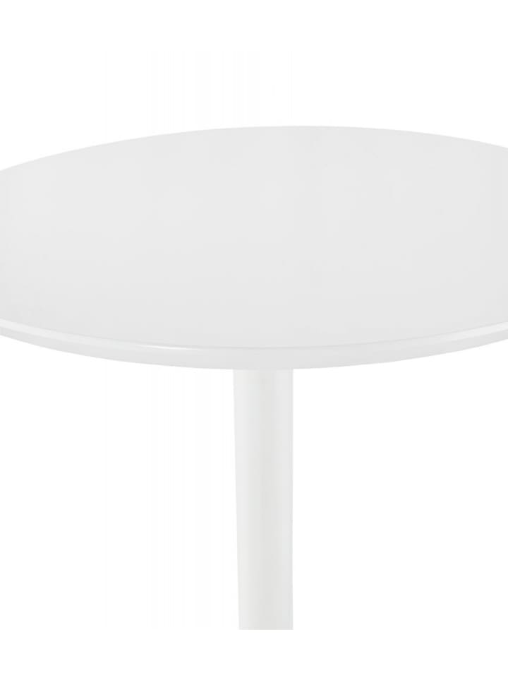 KADIMA DESIGN Stehtisch in Weiß mit Holzplatte und Metallgestell | Modernes Design günstig kaufen onesize