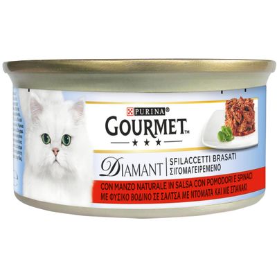 Gourmet Diamant 48 x 85 g Nassfutter für Katzen