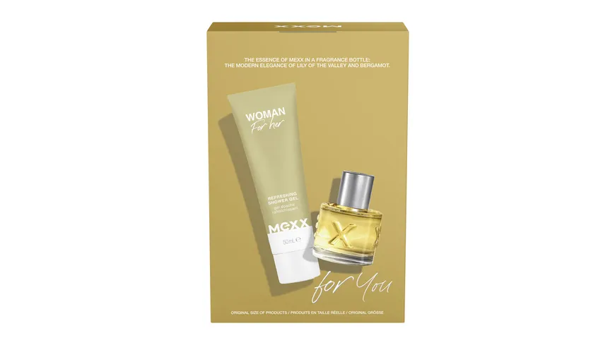 MEXX Woman Eau de Toilette + Duschgel Geschenkpackung