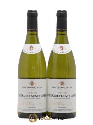 Meursault 1er Cru Genevrières Bouchard Père & Fils  2018 - Lot de 2 Bouteilles