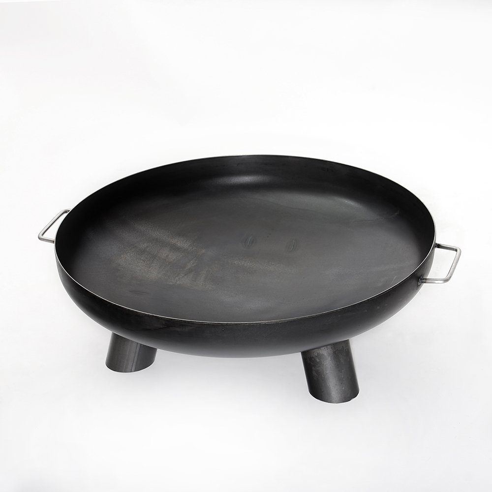 Czaja Feuerschale Czaja Feuerschalen® Feuerschale Coburg Ø 80 cm mit Wasserablaufbohrung - Feuerschalen für den Garten, Terrasse und Balkon, Feuertonne und Feuerkorb, große Feuerstelle für den Garten, stabil verschweißt