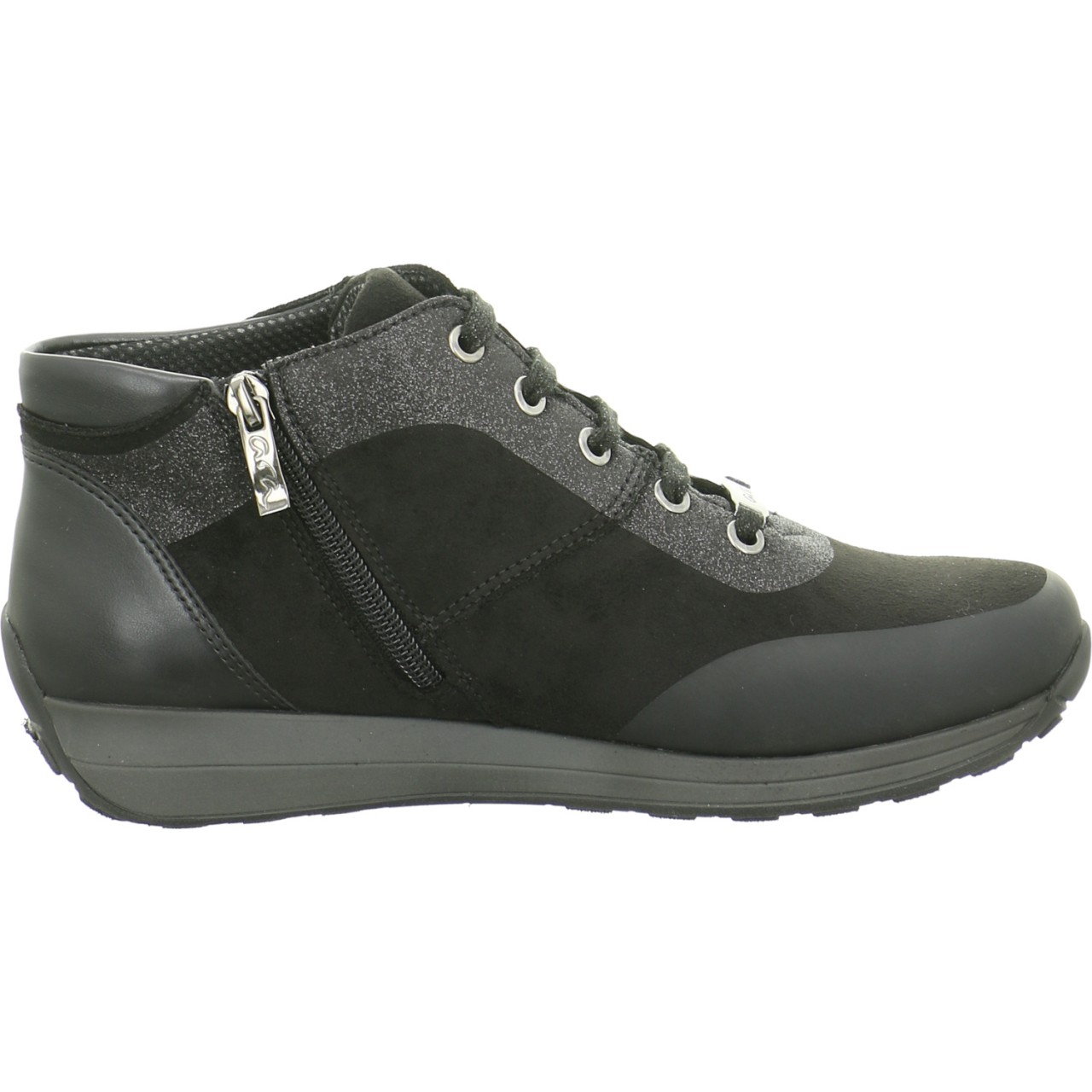 ARA Schnür-Stiefeletten schwarz Osaka-St-High