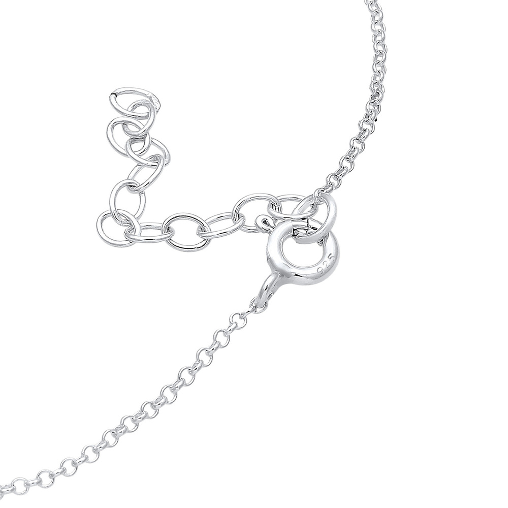 Elli Elli Bracelet Armkettchen Kreis Kristalle 925 Silber Bracelet