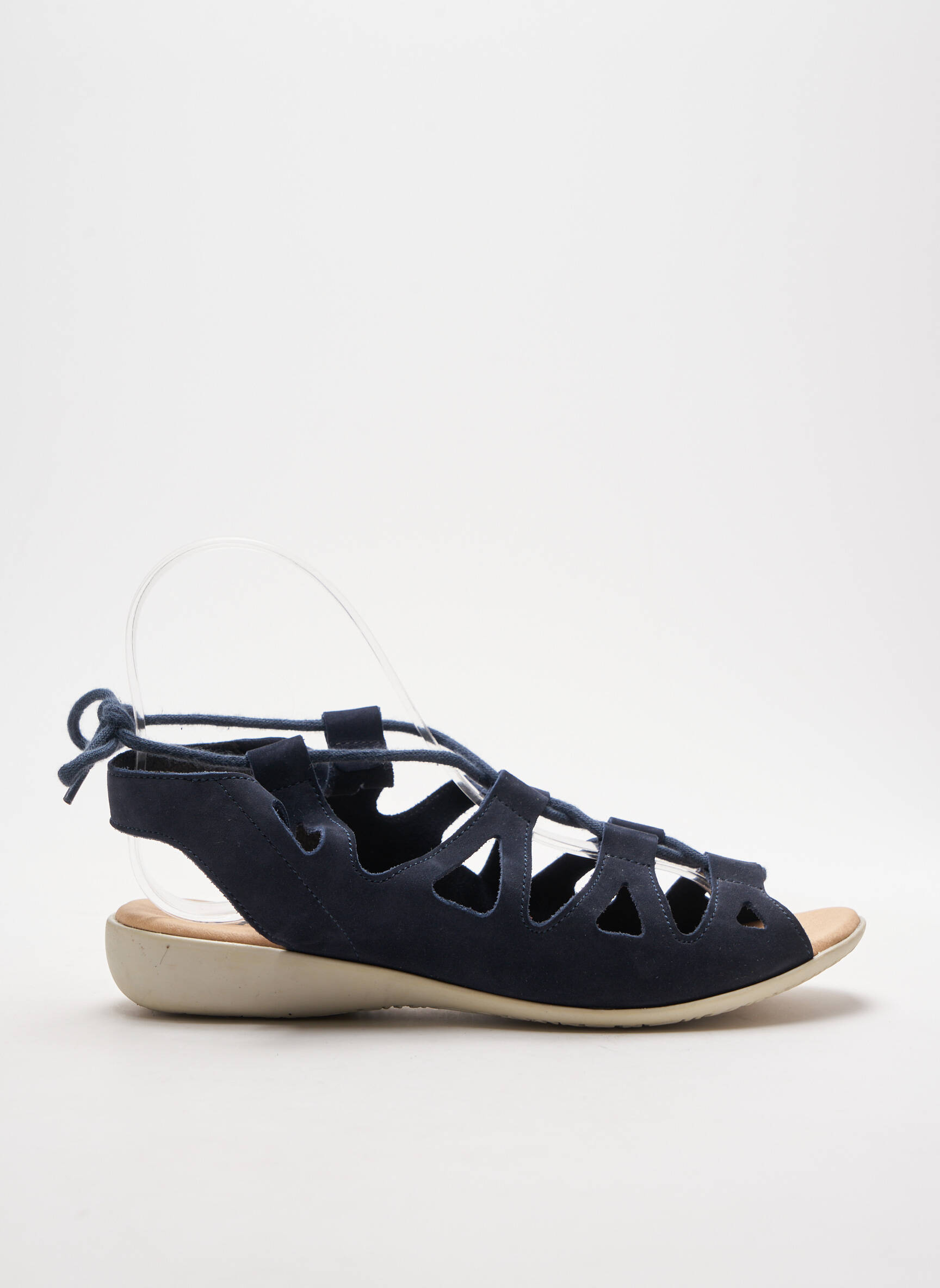 Hirica Sandales Nu Pieds Femme couleur bleu