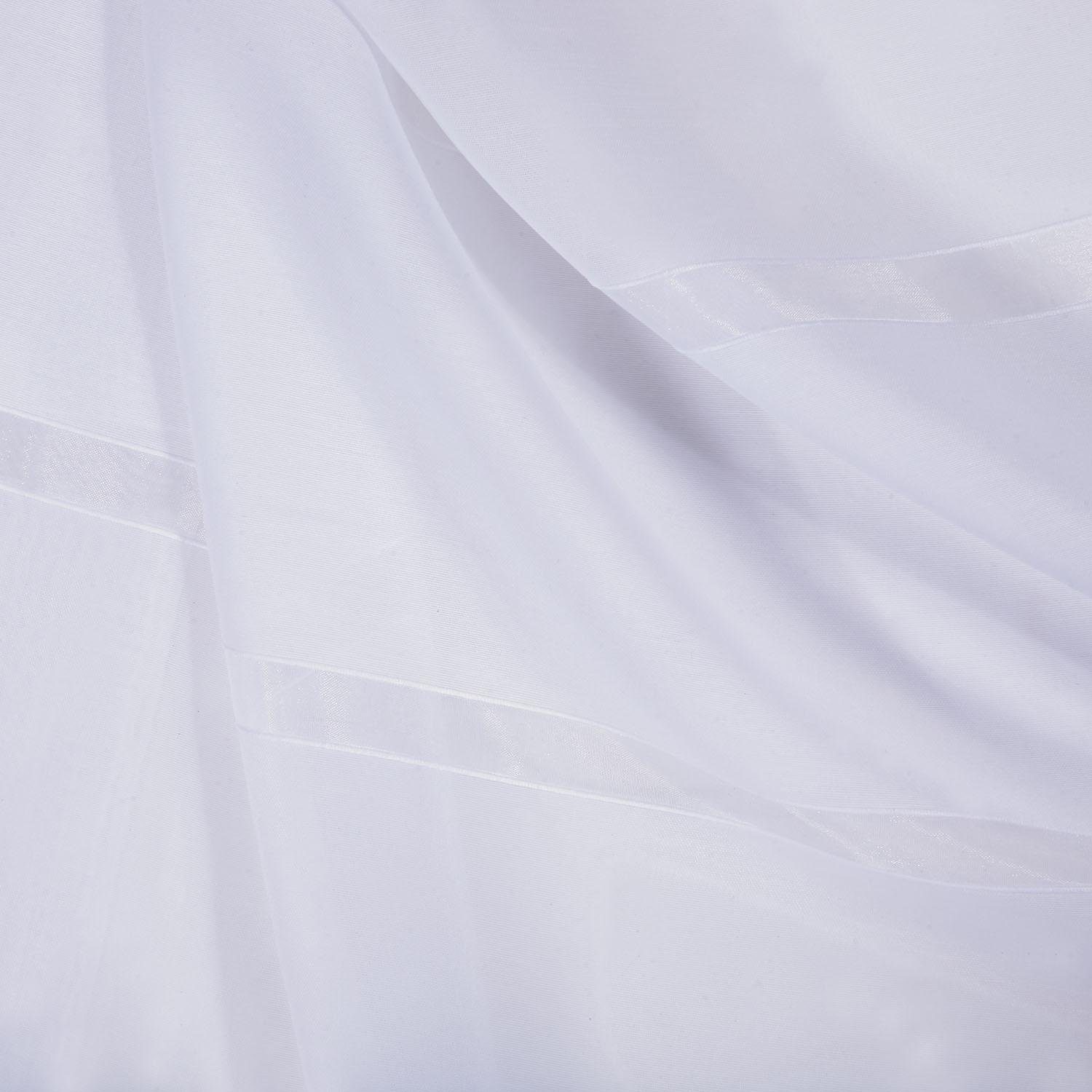 Scheibengardine HARLOTTA, Happy Home, Ösen (1 St), transparent, HxB: 53x140, Webware 