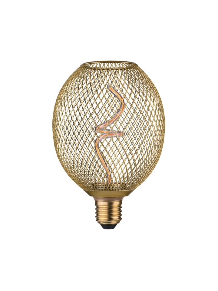 paulmann Metallic Glow Standard 230V LED Globe E27  180lm 4W 1800K dimmbar Messing günstig kaufen onesize