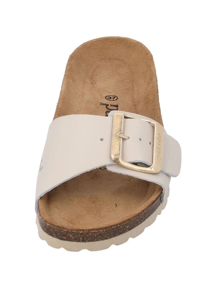 palado Pantoletten in beige matt günstig kaufen