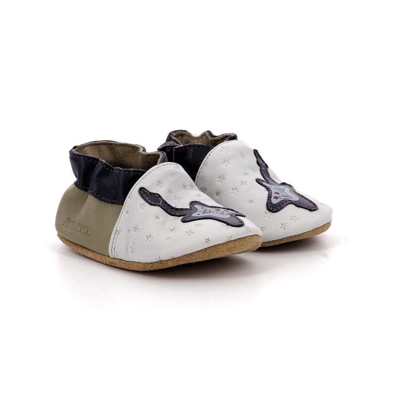 Chaussons cuir tannage vegetal Melomane Boy