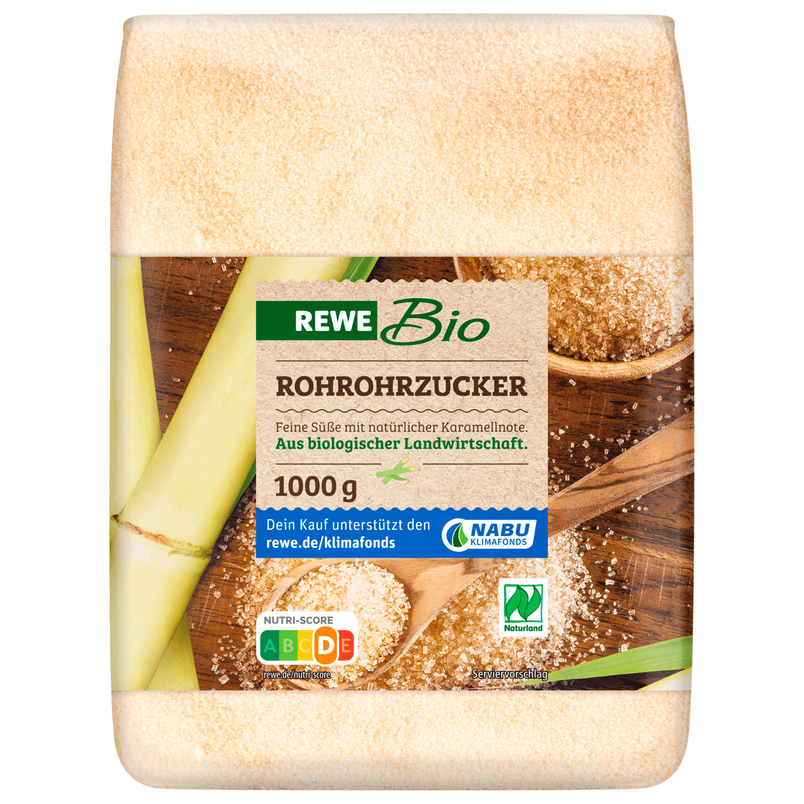 REWE Bio Rohrrohrzucker 1kg