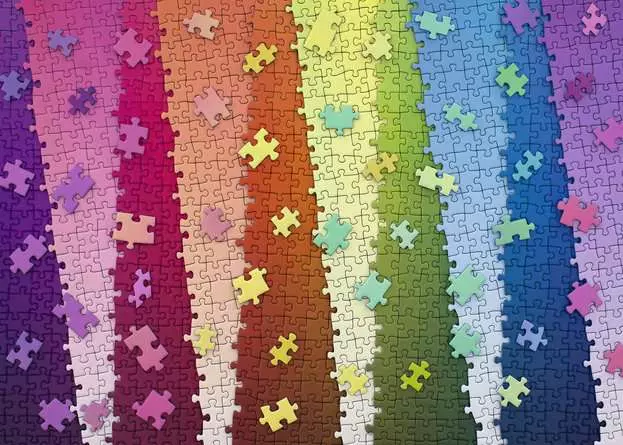 Puzzle 1000 Teile - Colors on Colors