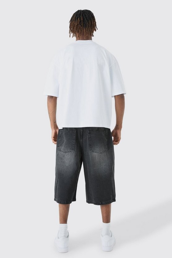 Tall kastiges Oversize T-Shirt
