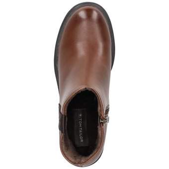 Tom Tailor Stiefelette in braun
