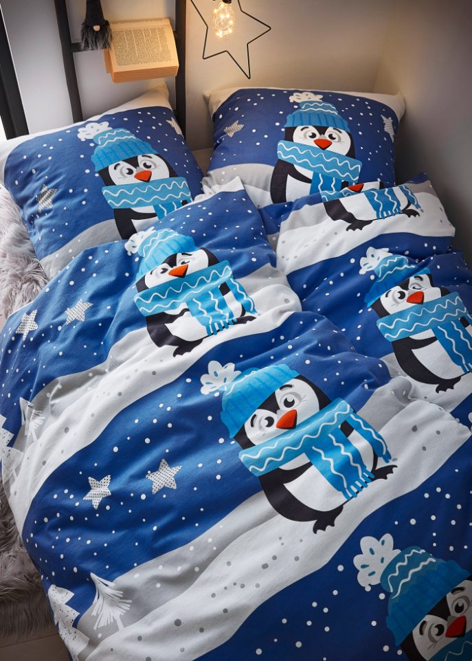 Bettwäsche mit winterlichem Design