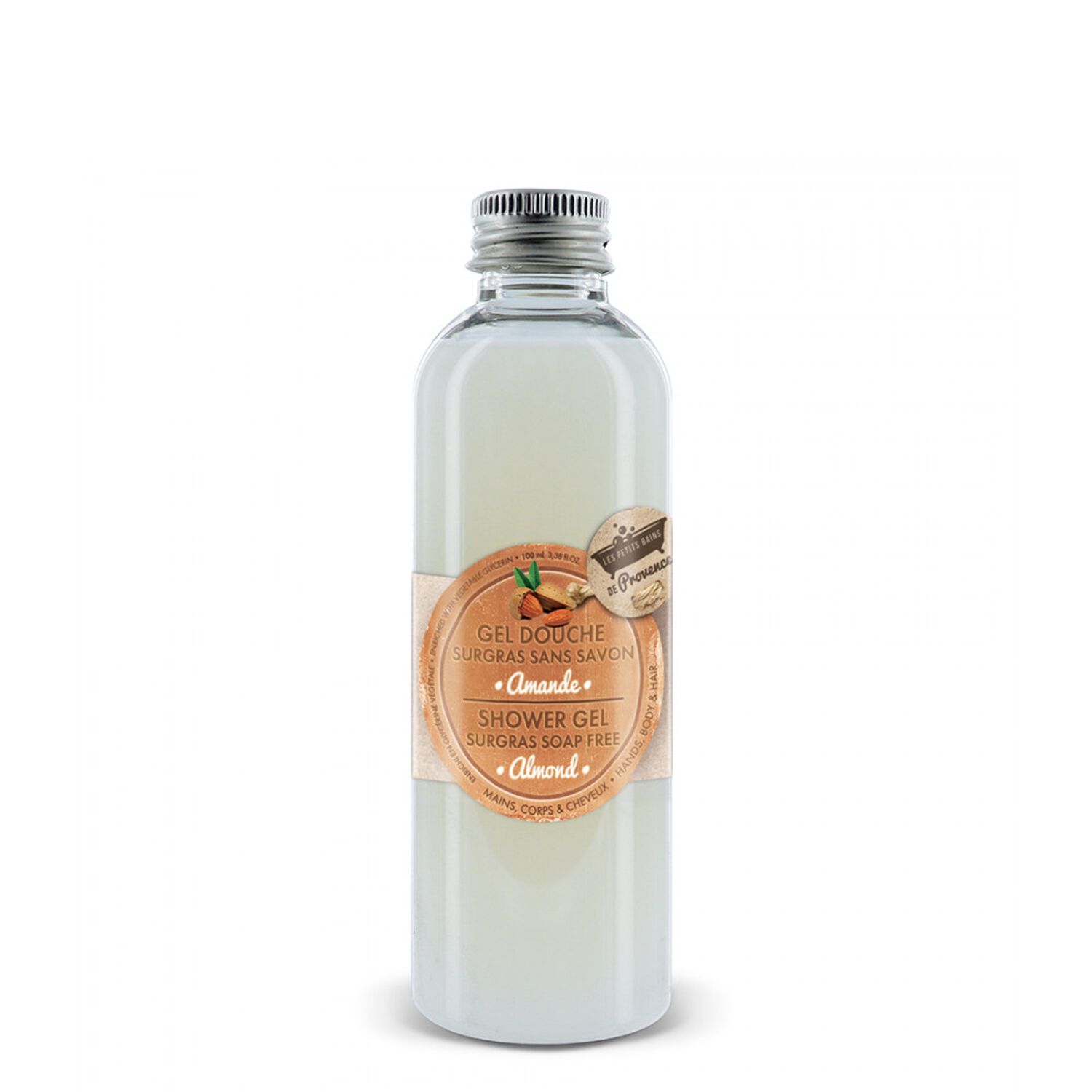 Les Petits Bains de Provence Gel Douche Surgras Sans Savon Parfum Amande