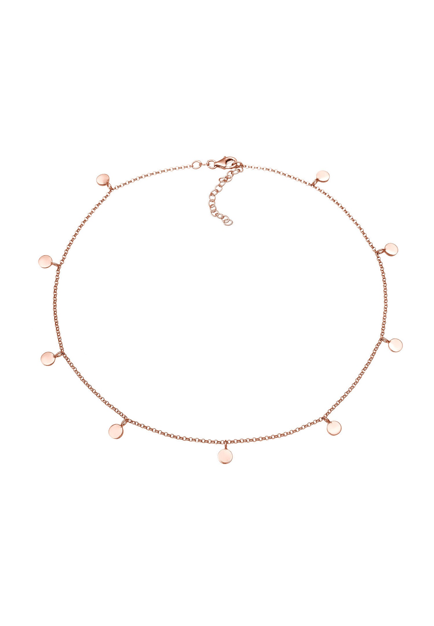 Dámsky prívesok Elli Choker, plaketa v boho štýle zo striebra 925