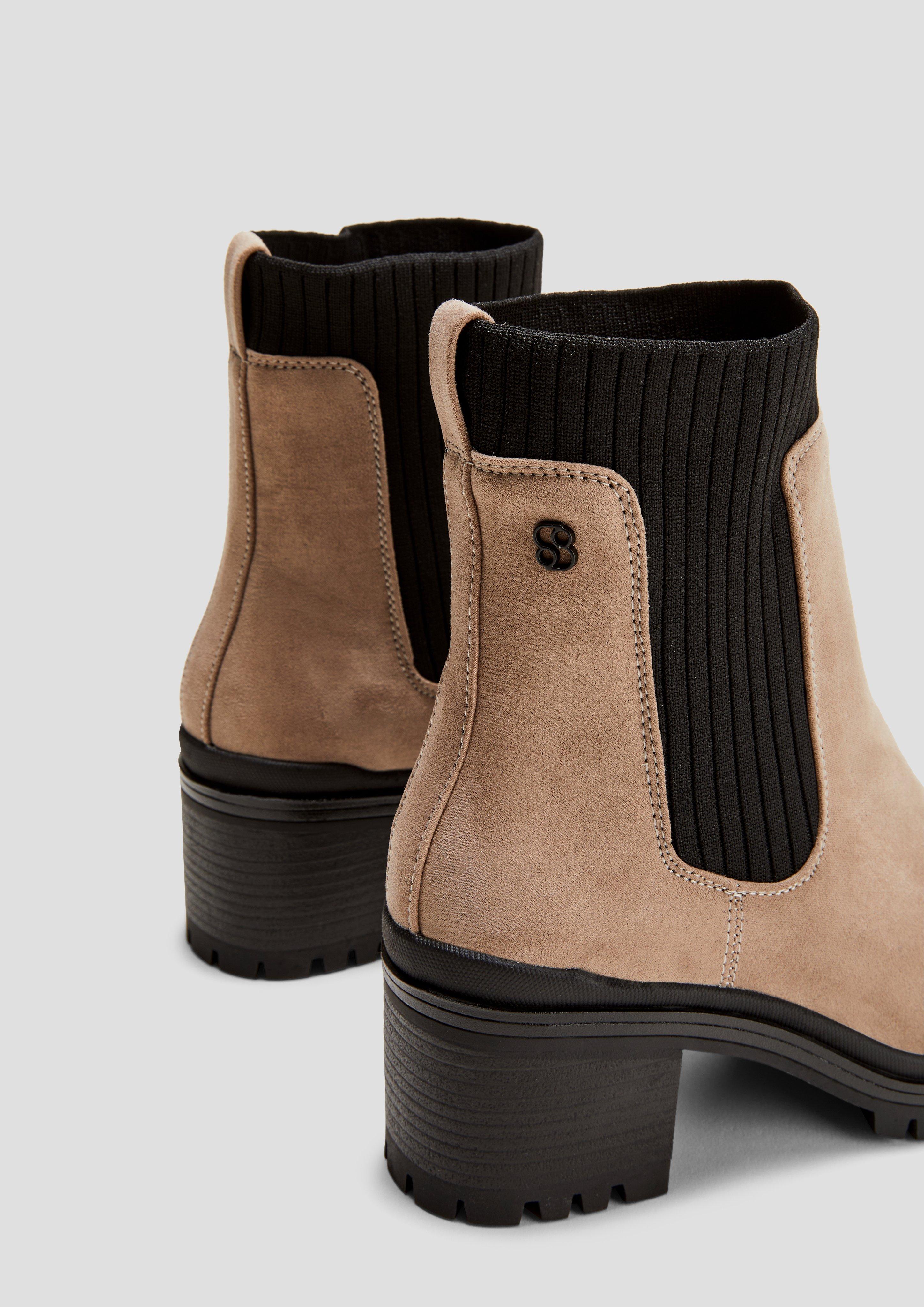 Stiefeletten mit Blockabsatz  6008340-341