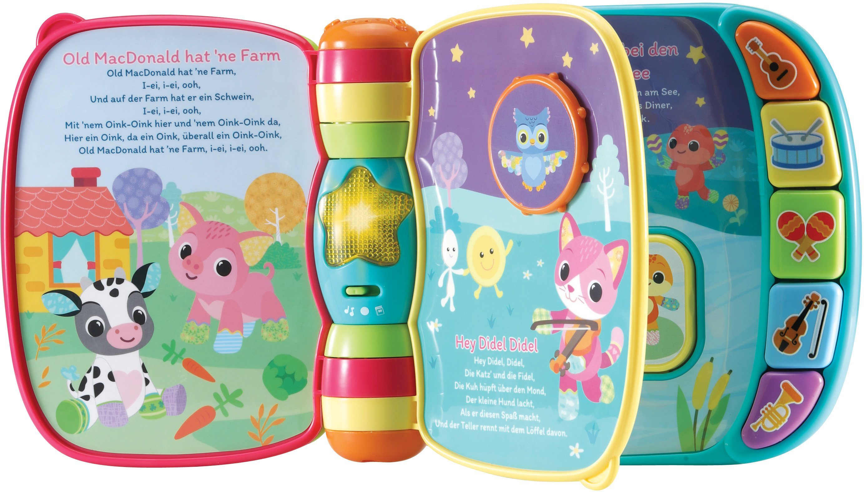 Vtech® Buch VTechBaby, Mein erstes Liederbuch, mit Licht und Sound