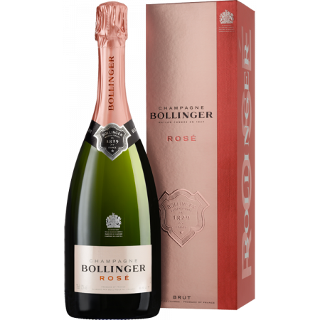CHAMPAGNE BOLLINGER - BRUT ROSE - EN ETUI