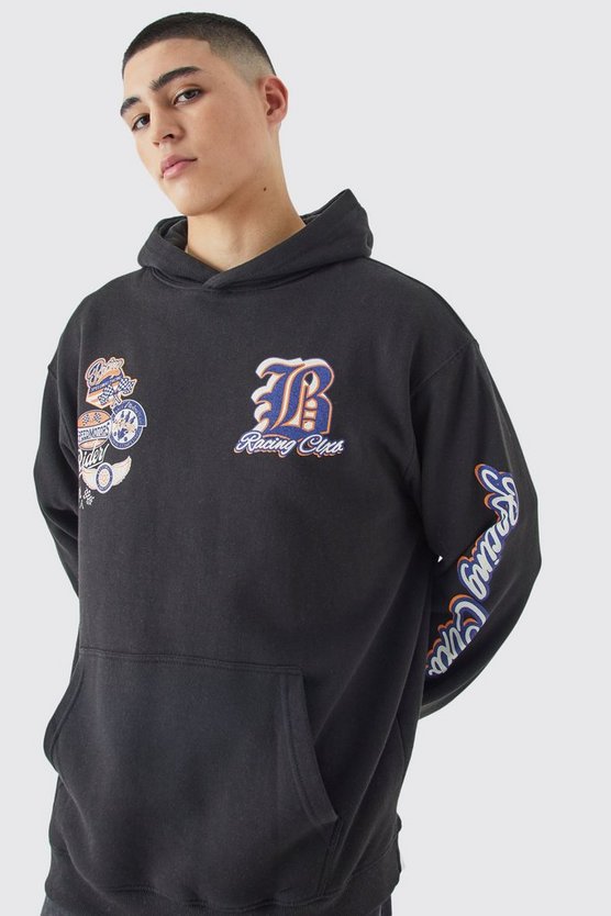 Oversize Hoodie mit Print