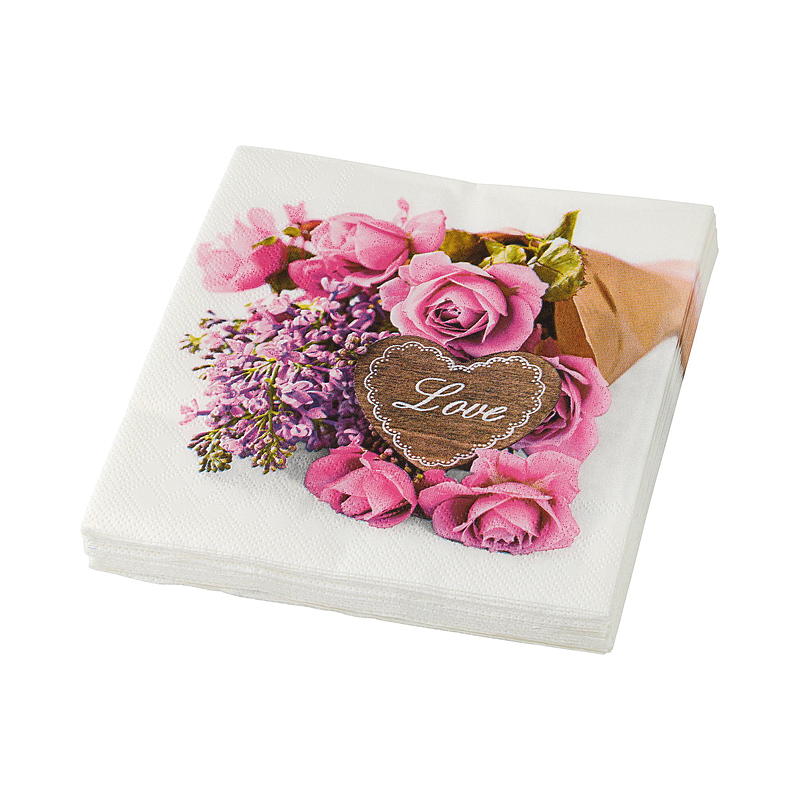 Vie Eco Servietter 20-pk 33x33 cm, Vår