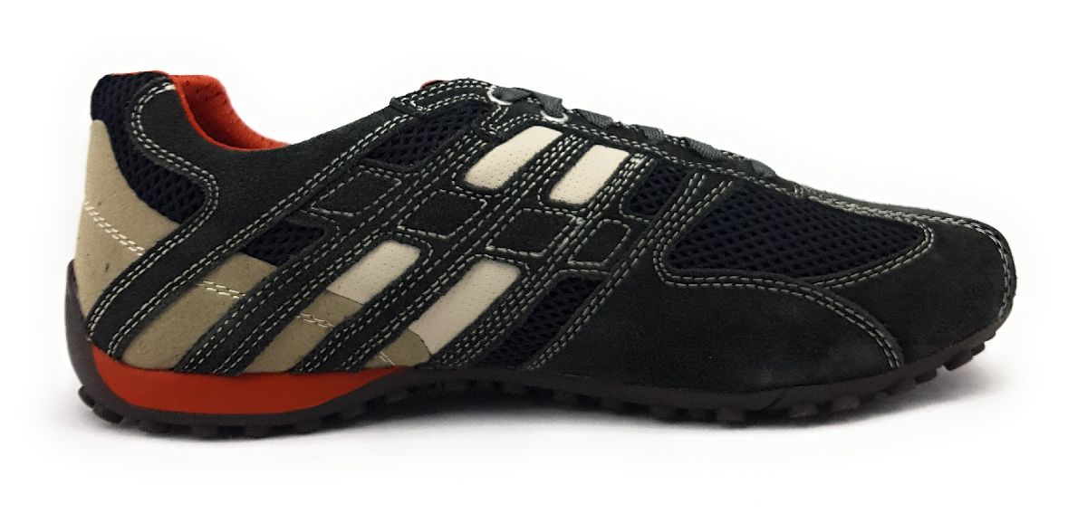 Geox Snake U4207K-02214/C1300 Grau C1300 dark grey/off white