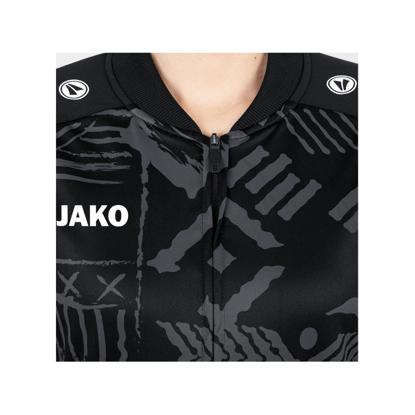 JAKO Tropicana Einlaufjacke Damen Schwarz F801