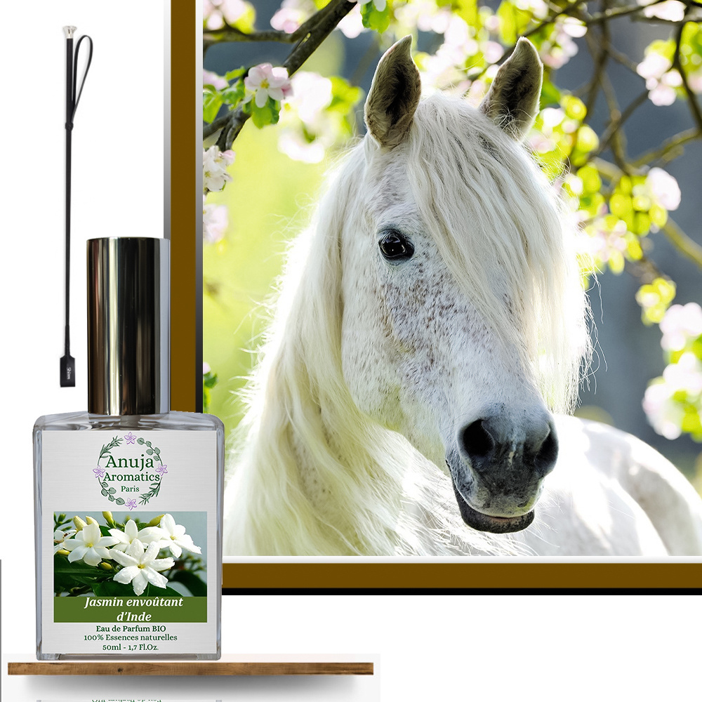 anuja aromatics Jasmin Envoûtant d'Inde Eau de Parfum Bio aux Essences 100 % Naturelles