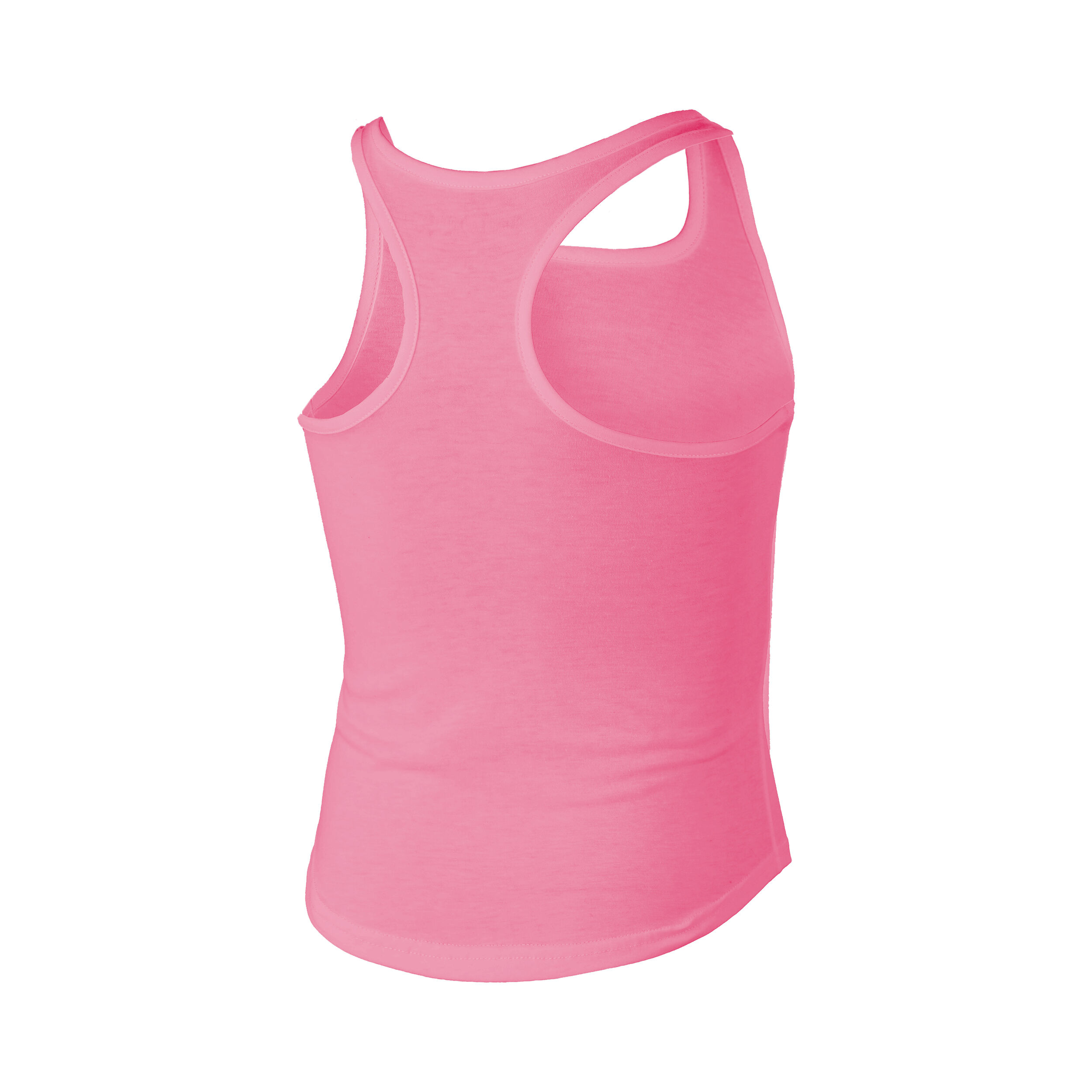 Logo Tank-Top Mädchen - Pink, Weiß