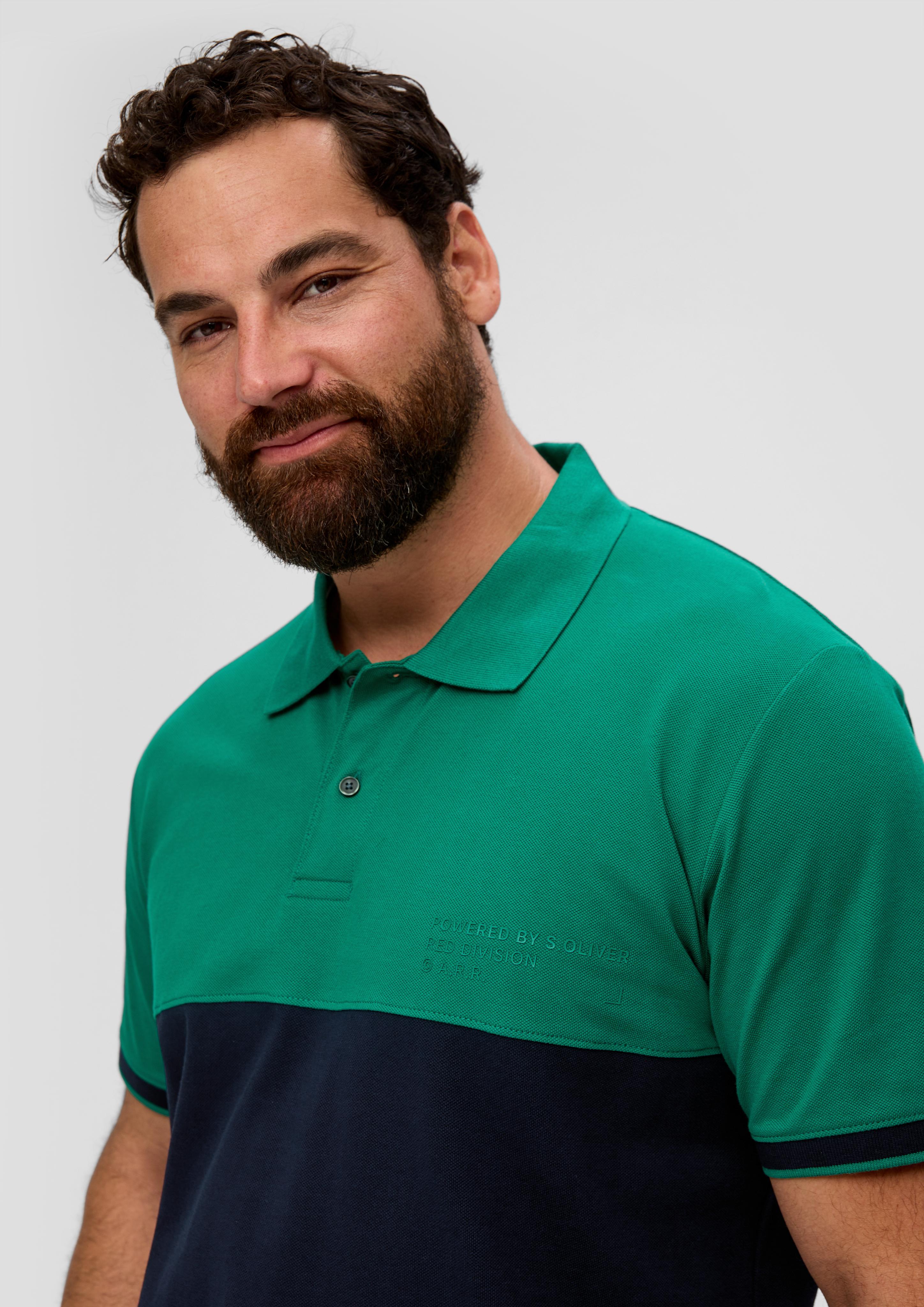 Poloshirt mit Statement-Print  2146842-7652