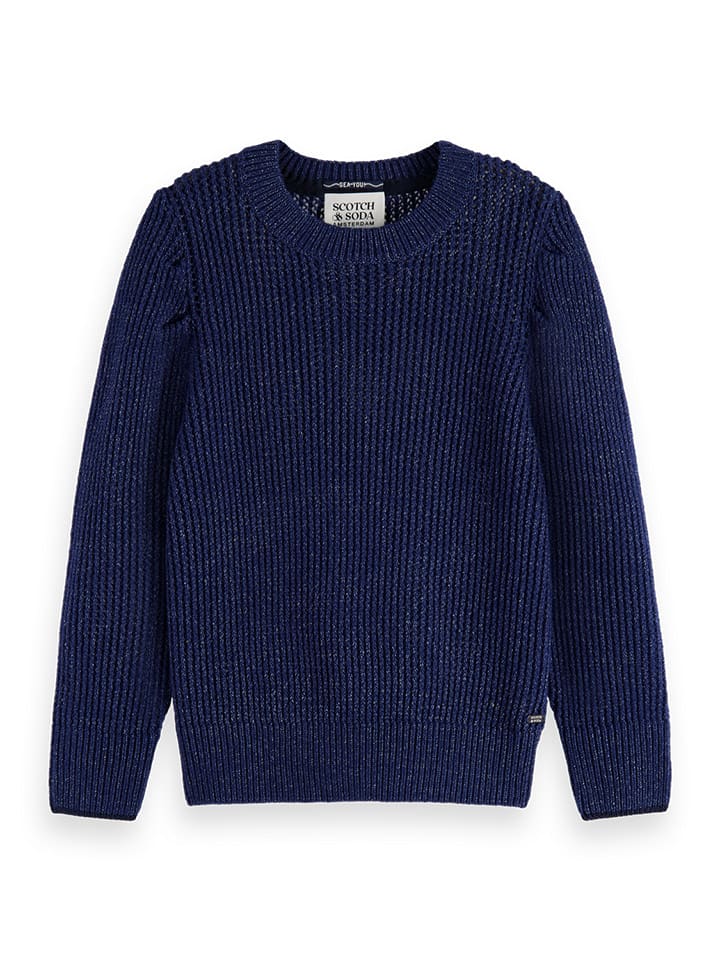Scotch & Soda Pullover in Dunkelblau günstig kaufen