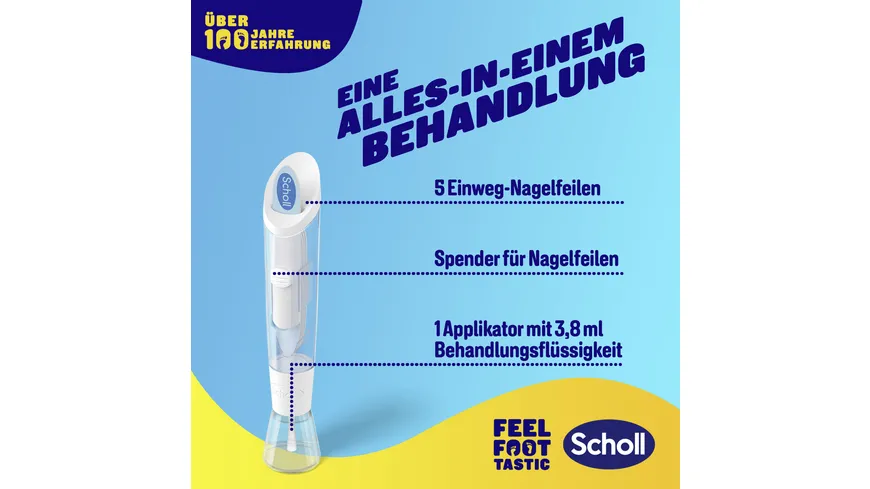 Scholl 2 in 1 Stift bei Nagelpilz