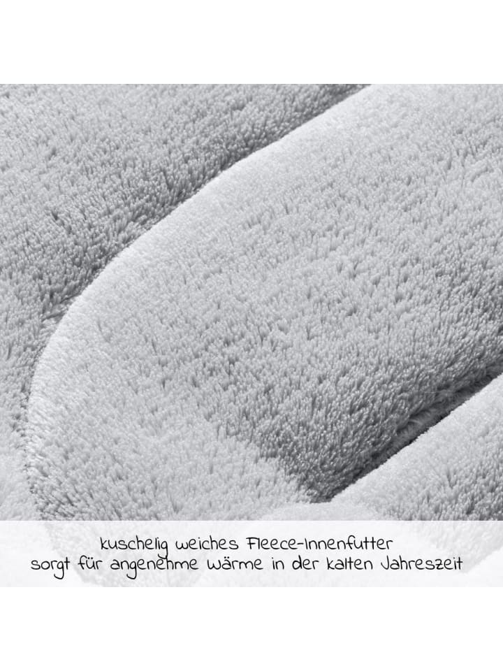 Hauck Winter-Fußsack für Kinderwagen und Buggy Pushchair in grau günstig kaufen onesize