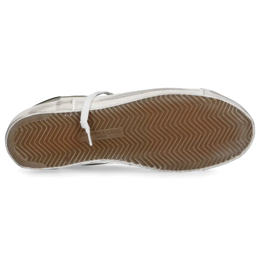 Philippe Model - Sneaker low PRSX Nubukleder - grün