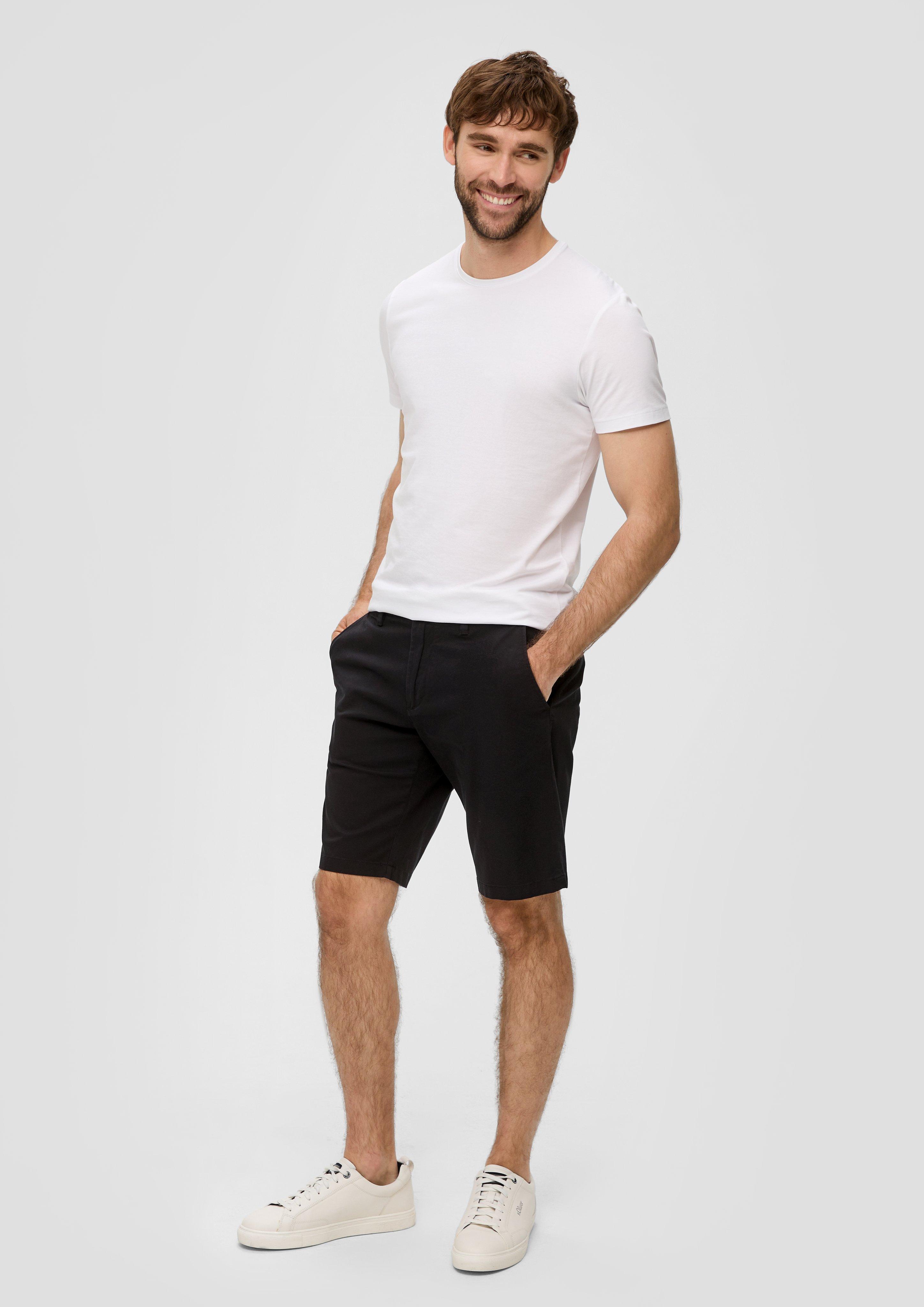 Slim Fit: Bermuda aus Baumwollstretch  2143799-9999