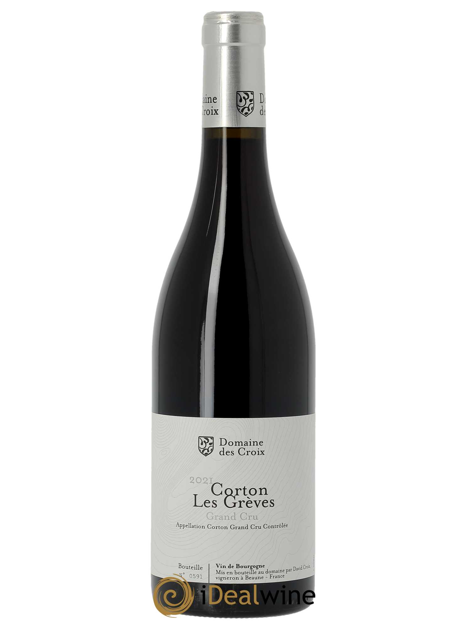Corton Grand Cru Les Grèves Croix (Domaine des)  2021 - Lot de 1 Bouteille