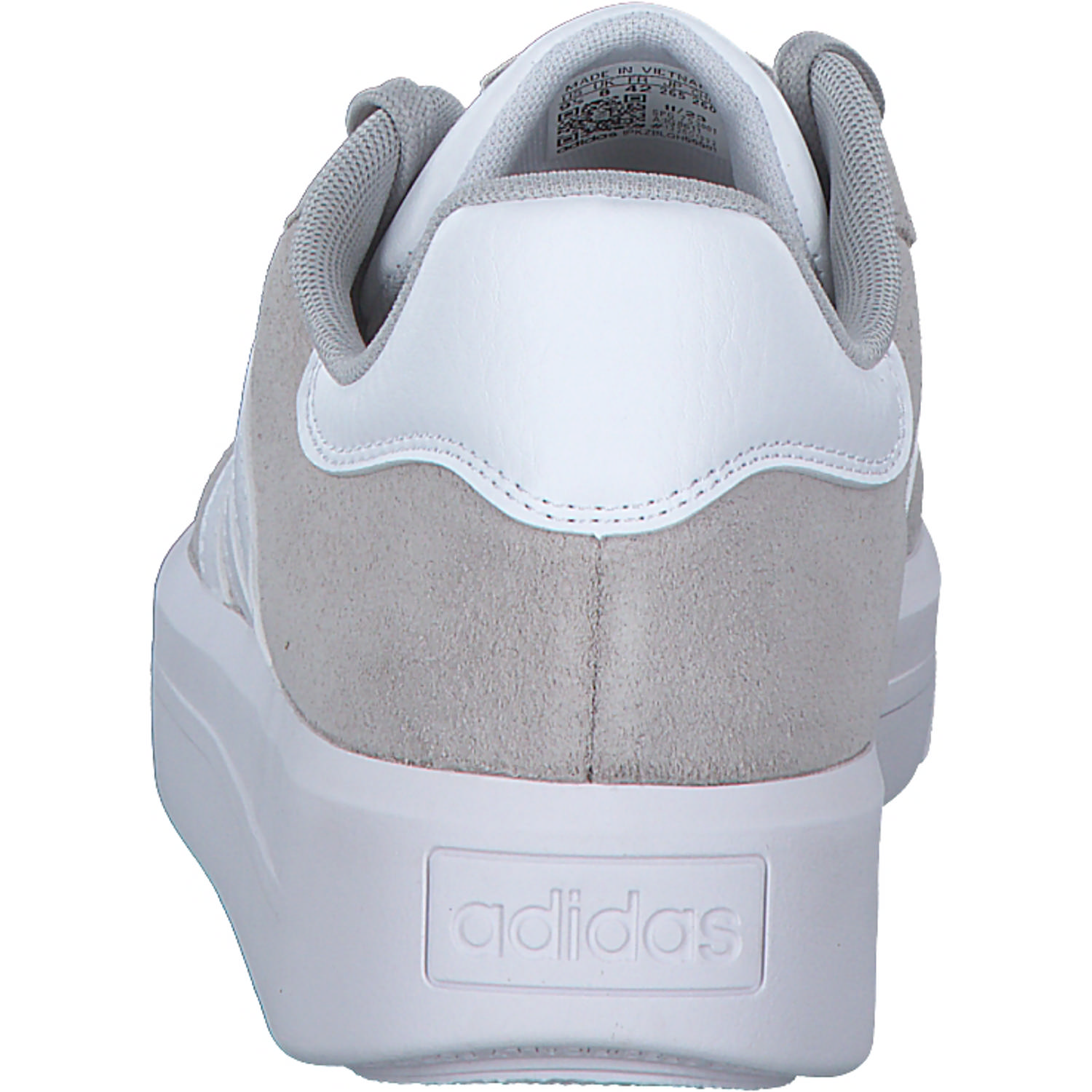 Adidas Court Platform Suede, Schnürschuhe, Grau