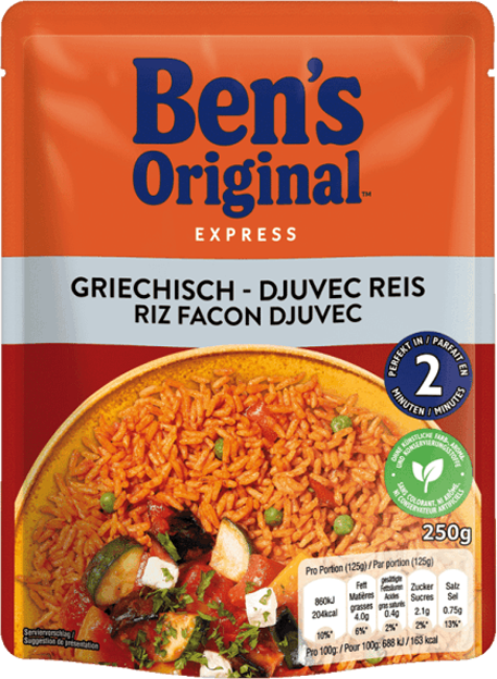 Ben's Original Express Griechisch Djuvec Art Reis
