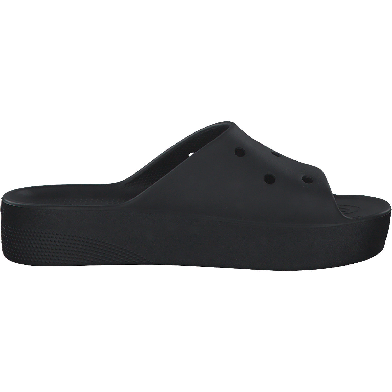 Crocs Classic Platform Slide 208180, Badeschuhe, Damen, BLACK