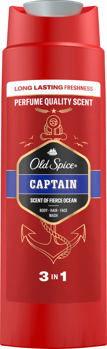 Duschgel Captain 3in1, 250 ml